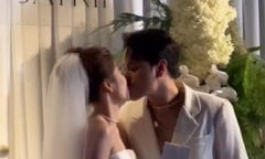 Khoảnh khắc hạnh phúc của ca sĩ Jaykii và Mai Anh trong lễ cưới