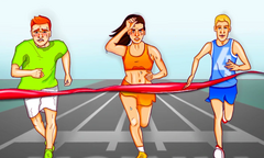 Đố bạn: Ai là người gian lận trên đường chạy marathon?