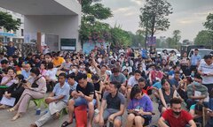 Phụ huynh Hà Nội xếp hàng xuyên đêm xin học lớp 1 cho con