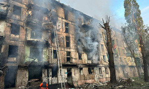 Ukraine tuyên bố đánh chặn toàn bộ tên lửa Nga không kích Kiev