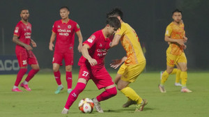 U23 Việt Nam thua CLB Công an Hà Nội