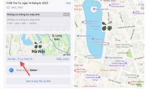 Cách thêm vị trí vào ảnh trên iPhone