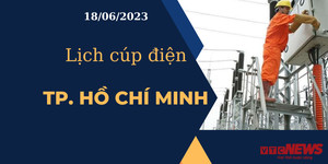 Lịch cúp điện hôm nay ngày 18/06/2023 tại TP.HCM
