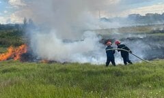 Khoan dò dưới đường dây trung thế, 3 người bị điện giật thương vong