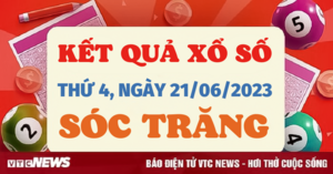 Kết quả xổ số Sóc Trăng hôm nay 21/6 - XSST 21/6/2023