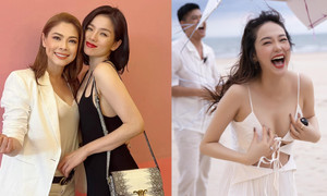 Sao Việt 21/6: Lệ Quyên trẻ đẹp bên Thanh Thảo, Minh Hằng gợi cảm khi mang bầu