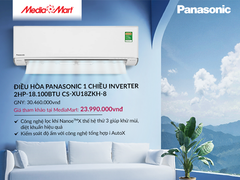 Top 5 điều hòa Panasonic tiết kiệm công nghệ mới 2023 giảm giá sâu hút khách