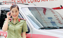 Minh Hương 'Nhật ký Vàng Anh' trở thành BTV, Thượng úy Công an sau 17 năm