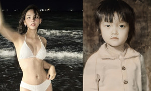 Sao Việt 22/6: Hoa hậu Mai Phương gợi cảm trên biển, Vân Dung khoe ảnh 3 tuổi