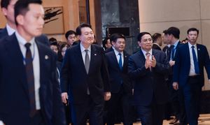 Thủ tướng Phạm Minh Chính và Tổng thống Hàn Quốc tham dự Diễn đàn Doanh nghiệp Việt Nam – Hàn Quốc