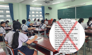 Nghi lộ dữ liệu học sinh thi lớp 10, Sở GD&ĐT TP.HCM mời công an vào cuộc