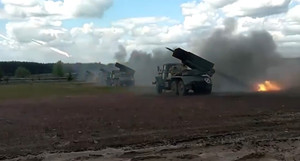 Pháo phản lực Grad của Nga liên tiếp tấn công đoàn xe chở đạn dược Ukraine
