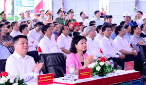 Hà Nội: Huyện Thanh Oai khởi công Dự án Vành đai 4 – Vùng Thủ đô