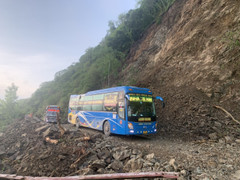 Mưa lớn làm 1 người chết và sạt lở ở Sơn La