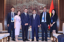 Thủ tướng tiếp lãnh đạo các tập đoàn kinh tế lớn của Trung Quốc