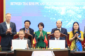 Tỉnh Thái Bình xúc tiến hợp tác đầu tư với doanh nghiệp Đức