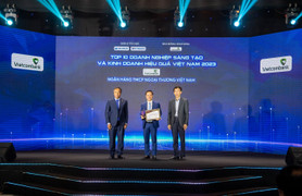 Vietcombank dẫn đầu Top 10 ngân hàng sáng tạo và kinh doanh hiệu quả năm 2023