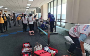 Thái Lan: Tai nạn mất chân do thang cuốn ở sân bay Bangkok