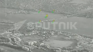 Khoảnh khắc tên lửa Iskander của Nga đánh trúng cây cầu ở Kherson