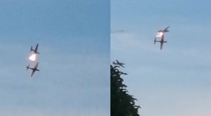 Video: Va chạm trên không, máy bay quân sự Colombia nổ tung 