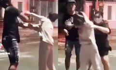 Xác minh clip đôi nam nữ ở Hậu Giang đánh liên tiếp vào đầu cô gái trẻ 