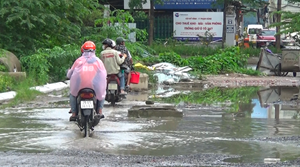  Giữa Thủ đô, 3 năm làm không xong đoạn đường 200m