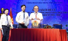 15 đại biểu trúng cử Ban Chấp hành Công đoàn Đài Tiếng nói Việt Nam lần thứ 13