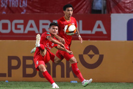 Trực tiếp bóng đá CLB Công an Hà Nội 1-1 Nam Định: Quang Hải đá hỏng luân lưu