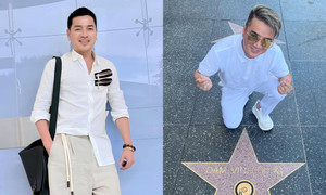 Sao Việt 9/7: Mr.Đàm được khắc tên trên phố Hollywood, Quang Minh trẻ trung ở tuổi 63