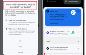 Đã có người dùng Việt bị mất tiền tỷ vì cài phần mềm giả mạo