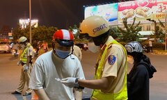 Những lỗi CSGT phạt tại chỗ đối với xe máy