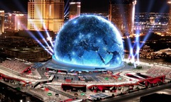 Sống động nhà hát mô phỏng Trái đất trị giá 2 tỷ USD ở Las Vegas