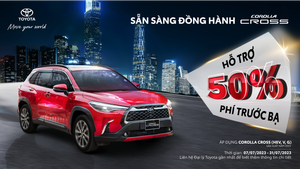 Chương trình ưu đãi tháng 7 cho xe Toyota Corolla Cross và Toyota Vios