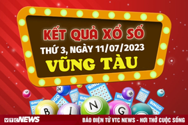Kết quả xổ số Vũng Tàu hôm nay 11/7 - XSVT 11/7/2023
