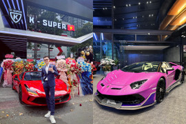 Ngắm dàn siêu xe hàng hiếm của tay buôn Phan Công Khanh