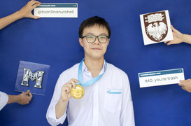 Nam sinh lớp 12 giành cú đúp huy chương vàng Olympic Toán quốc tế