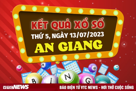 Kết quả xổ số An Giang hôm nay 13/7 - XSAG 13/7/2023