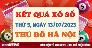 Kết quả xổ số Hà Nội hôm nay 13/7 - XSHN 13/7/2023