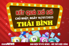 XSTB 16/7/2023 - Kết quả xổ số Thái Bình hôm nay 16/7