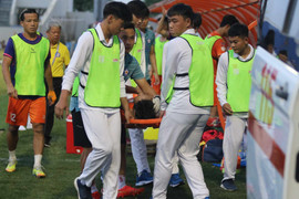 Cầu thủ Đà Nẵng nhập viện đã ổn định sức khỏe