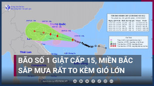 Cập nhật đường đi bão số 1 Talim: Miền Bắc sắp mưa rất to