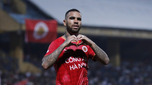 SLNA đón chân sút số 1 V.League 2023 của CLB Công an Hà Nội