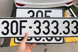 Công bố danh sách hơn 153.000 biển số ô tô đấu giá