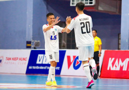 Thái Sơn Nam TP.HCM chiếm ưu thế ở giải futsal HDBank VĐQG 2023