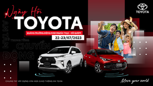 Trải nghiệm mới mẻ, đầy hấp dẫn tại sự kiện của Toyota Việt Nam