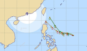 Bão Doksuri ít khả năng đi vào Biển Đông
