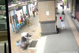 Bị cục nóng điều hòa từ tầng 17 rơi trúng đầu, nữ sinh tử vong