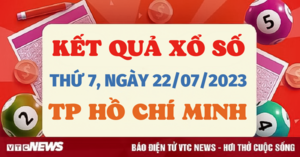 Kết quả xổ số TP.HCM hôm nay 22/7 - XSHCM 22/7/2023