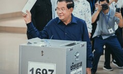 Đảng của ông Hun Sen trên đường giành thắng lợi áp đảo