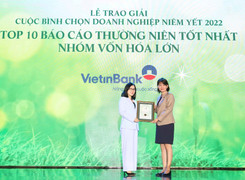 VietinBank: Hoạt động quan hệ nhà đầu tư góp phần 'cộng hưởng' giá trị cho thương hiệu